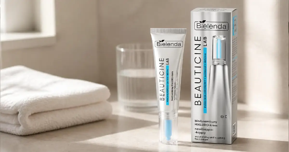 Bielenda Beauticine LAB Biodynamiczny Hyaluro-krem nawilżająco-kojący
